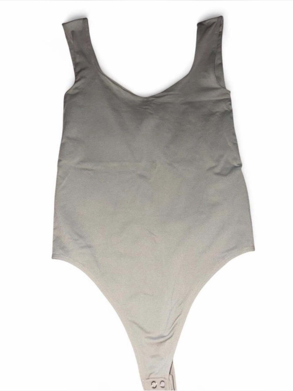One Piece Bodysuit in Light Gray